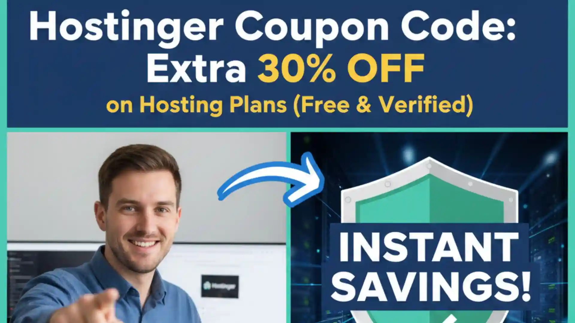 Hostinger Coupon Code: Extra 30% OFF on Hosting Plans (Free & Verified)