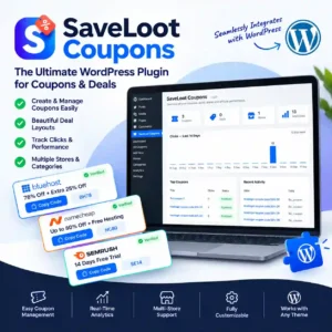 SaveLoot Coupons – WordPress Coupon & Deals Plugin