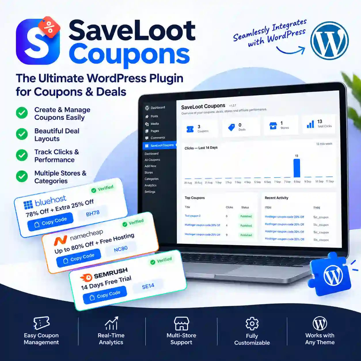 SaveLoot Coupons – WordPress Coupon & Deals Plugin